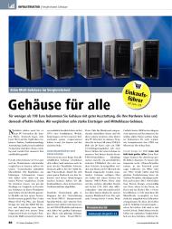 PC Games Hardware: Gehäuse für alle (Ausgabe: 1)