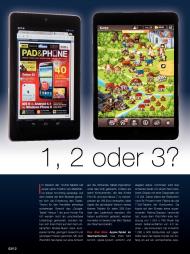 PAD & PHONE: 1, 2 oder 3? (Ausgabe: 3/2012 (Dezember/Januar))