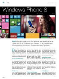 PAD & PHONE: Windows Phone 8 (Ausgabe: 3/2012 (Dezember/Januar))
