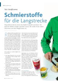 Radfahren: Schmierstoffe für die Langstrecke (Ausgabe: 4/2013 (April))