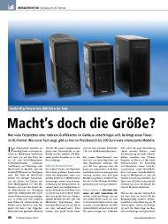 PC Games Hardware: Macht's doch die Größe? (Ausgabe: 5)