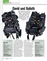 TAUCHEN: David und Goliath (Ausgabe: Nr. 1 (Januar 2013))