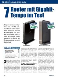 PC-WELT: 7 Router mit Gigabit-Tempo im Test (Ausgabe: 5)