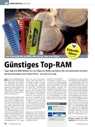 PC Games Hardware: Günstiges Top-RAM (Ausgabe: 10)