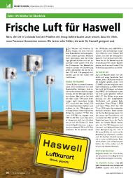 PC Games Hardware: Frische Luft für Haswell (Ausgabe: 7)