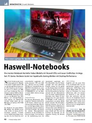 PC Games Hardware: Haswell-Notebooks (Ausgabe: 8)