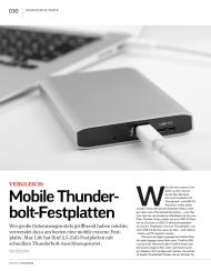 MAC LIFE: Mobile Thunderbolt-Festplatten (Ausgabe: 6)