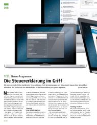 MAC easy: Die Steuererklärung im Griff (Ausgabe: 2/2013 (Februar/März))