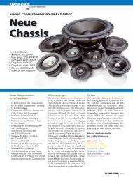 Klang + Ton: Neue Chassis (Ausgabe: 2/2013 (Februar/März))