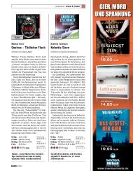 BÜCHER: Krimis & Thriller (Ausgabe: 6/2012 (November/Dezember))