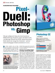 PC Magazin/PCgo: Pixel-Duell: Photoshop vs. Gimp (Ausgabe: 8)