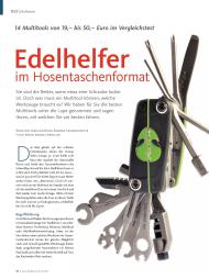 Radfahren: Edelhelfer im Hosentaschenformat (Ausgabe: 9-10/2013 (September/Oktober))