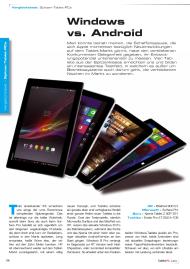 Tablet und Smartphone: Windows vs. Android (Ausgabe: Nr. 3 (September-November 2013))
