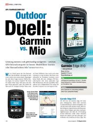 PC Magazin/PCgo: Outdoor-Duell: Garmin vs. Mio (Ausgabe: 9)