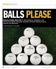 GOLF TIME: Balls please (Ausgabe: Nr. 5 (August 2013))