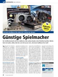 PC Games Hardware: Günstige Spielmacher (Ausgabe: 9)