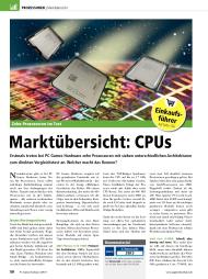 PC Games Hardware: Marktübersicht: CPUs (Ausgabe: 9)