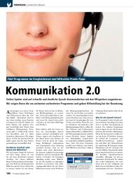 PC Games Hardware: Kommunikation 2.0 (Ausgabe: 9)