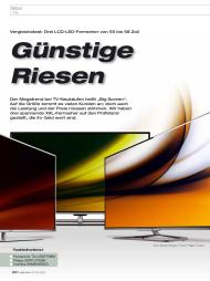 Heimkino: Günstige Riesen (Ausgabe: 11-12/2013 (November/Dezember))