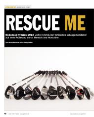 GOLF TIME: Rescue me (Ausgabe: Nr. 7 (Oktober/November 2013))