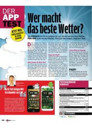 Computer Bild: Wer macht das beste Wetter? (Ausgabe: 25)