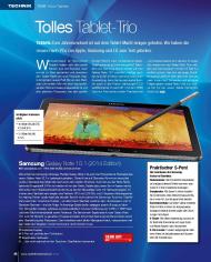SFT-Magazin: Tolles Tablet-Trio (Ausgabe: 1)