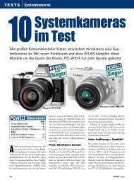 PC-WELT: 10 Systemkameras im Test (Ausgabe: 11)