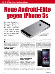 PC-WELT: Neue Android-Elite gegen iPhone 5s (Ausgabe: 11)