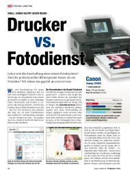 PC Magazin/PCgo: Drucker vs. Fotodienst (Ausgabe: 11)