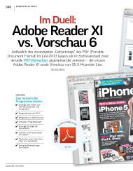 MAC LIFE: Im Duell: Adobe Reader XI vs. Vorschau 6 (Ausgabe: 9)