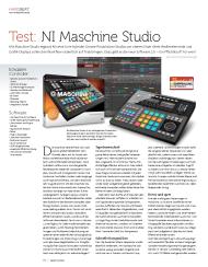 Beat: NI Maschine Studio (Ausgabe: 1)